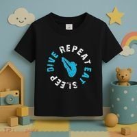 Funny Springboard Divers & Diving Board Game Gift Toddler T-Shirt thumb 3