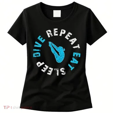 Funny Springboard Divers & Diving Board Game Gift Women's T-Shirt