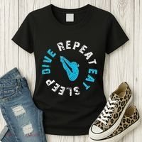 Funny Springboard Divers & Diving Board Game Gift Women's T-Shirt thumb 3