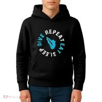 Funny Springboard Divers & Diving Board Game Gift Kids Hoodie thumb 4