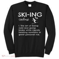Funny Skiing Definition Ski Gift Idea For Skiers Sweatshirt thumb 0