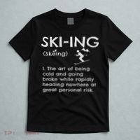 Funny Skiing Definition Ski Gift Idea For Skiers T-Shirt thumb 5