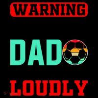 Funny Soccer Dad Will Yell Loudly Coffee Mug thumb 5