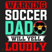 Funny Soccer Dad Will Yell Loudly Beanie thumb 2
