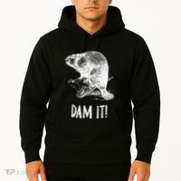 Funny Saying Dam It Beaver Funny Beaver Saying Hoodie thumb 2