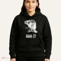 Funny Saying Dam It Beaver Funny Beaver Saying Hoodie thumb 5