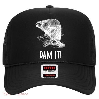 Funny Saying Dam It Beaver Funny Beaver Saying Hat