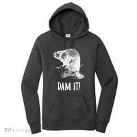 Funny Saying Dam It Beaver Funny Beaver Saying Women's Hoodie thumb 0