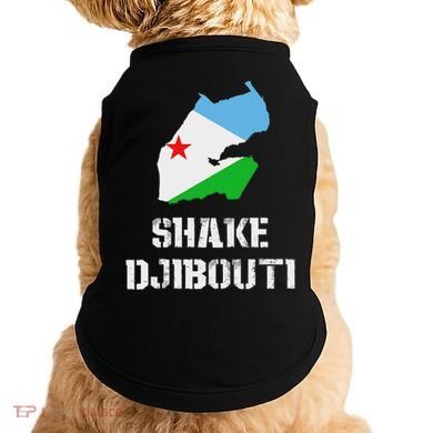 Funny Shake Djibouti Doggie Tank