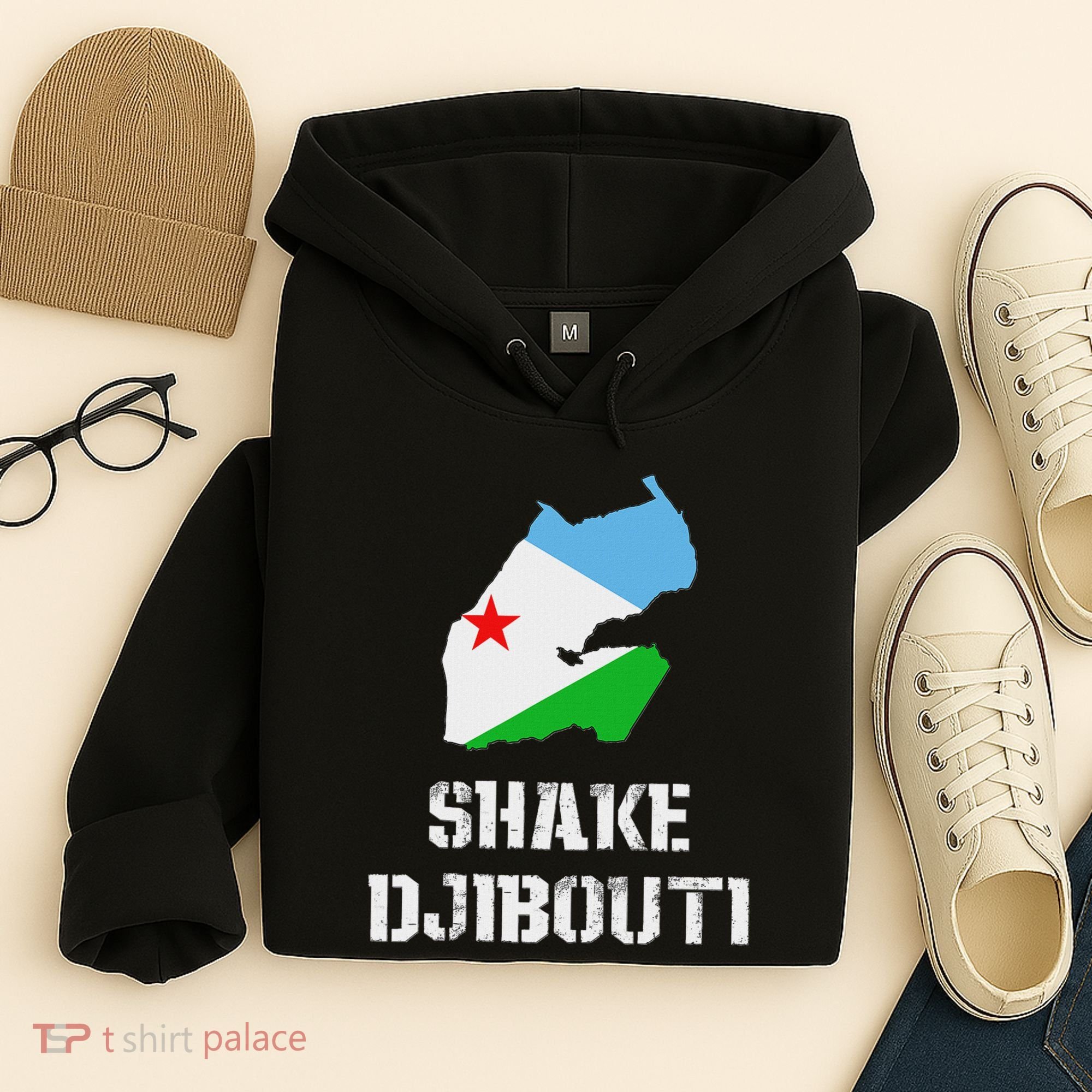 Funny Shake Djibouti Hoodie
