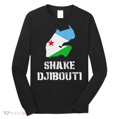 Funny Shake Djibouti Long Sleeve Shirt