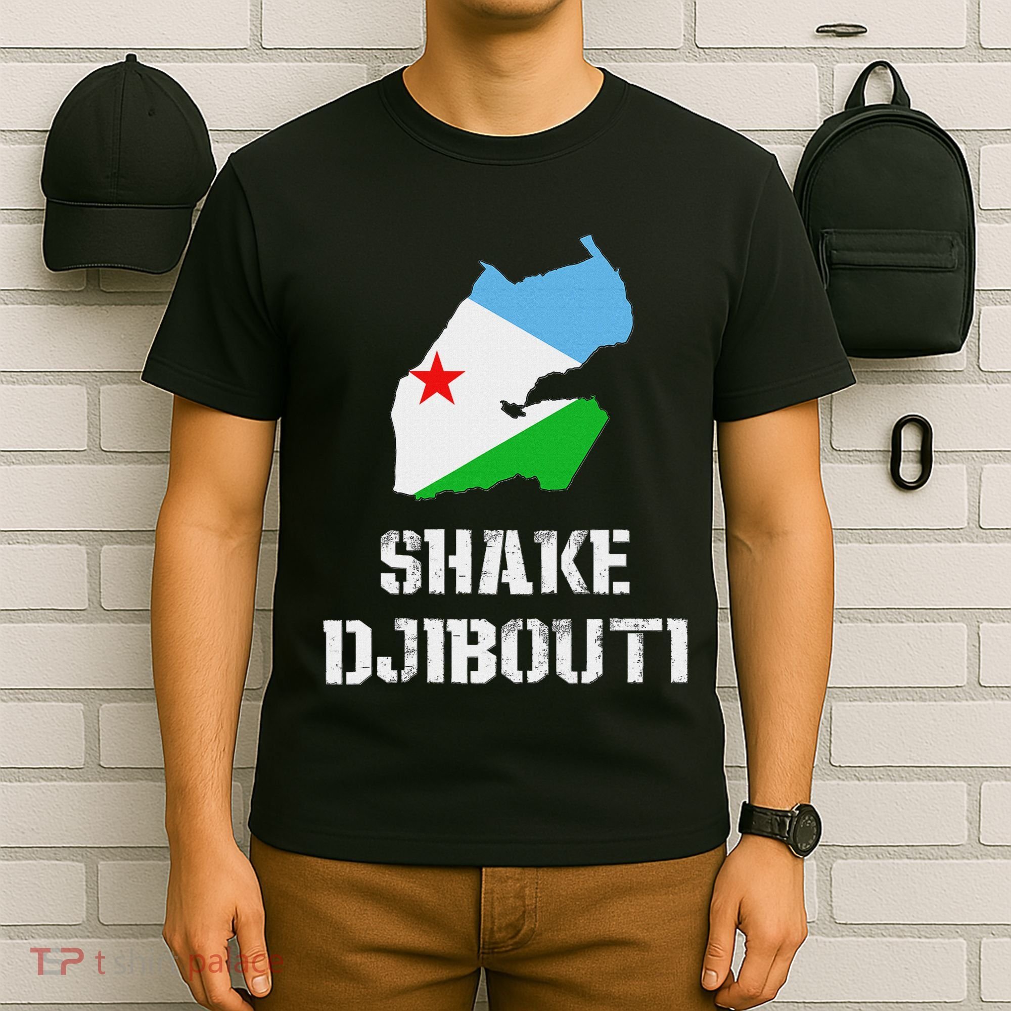 Funny Shake Djibouti T-Shirt