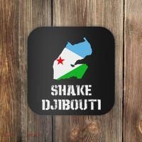 Funny Shake Djibouti Coaster thumb 0