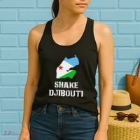 Funny Shake Djibouti Women's Tank Top thumb 2
