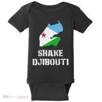 Funny Shake Djibouti Baby Bodysuit thumb 0