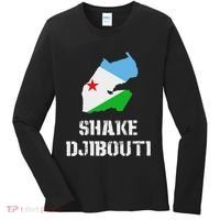 Funny Shake Djibouti Women's Long Sleeve Shirt thumb 0