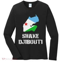 Funny Shake Djibouti Women's Long Sleeve Shirt thumb 0