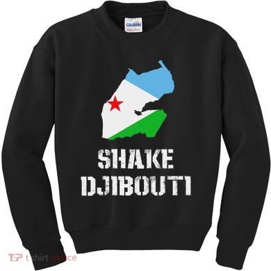 Funny Shake Djibouti Kids Sweatshirt