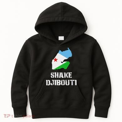 Funny Shake Djibouti Kids Hoodie