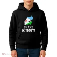 Funny Shake Djibouti Kids Hoodie thumb 4