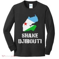 Funny Shake Djibouti Kids Long Sleeve Shirt thumb 0