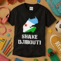 Funny Shake Djibouti Kids T-Shirt thumb 3
