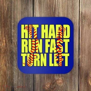 Funny Softball Design Great For Ns And Gift Coaster