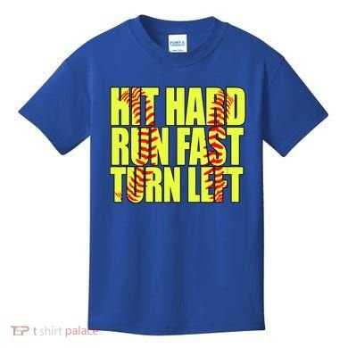 Funny Softball Design Great For Ns And Gift Kids T-Shirt