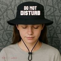 Funny Sayings; Do Not Disturb Bucket Hat thumb 3