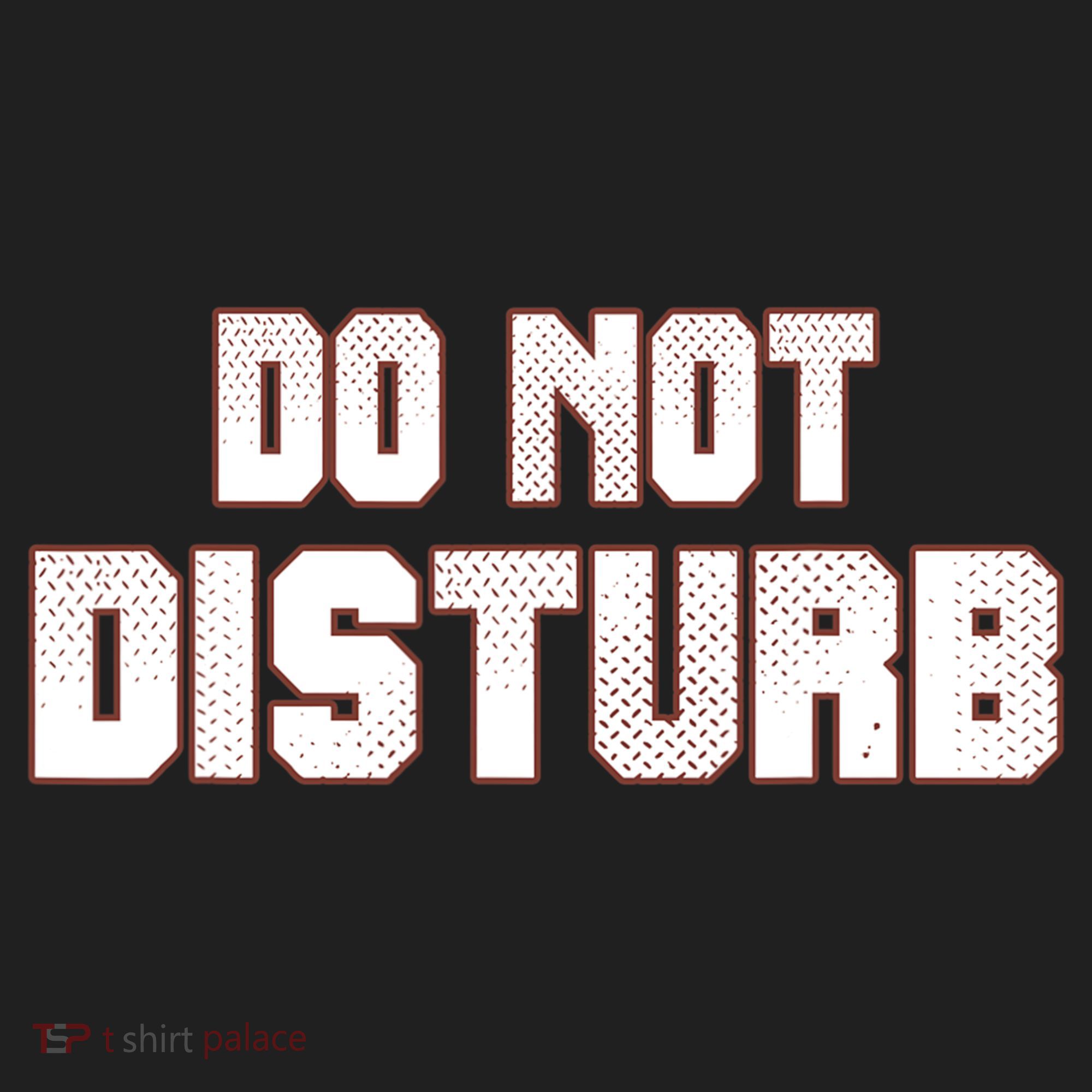 Funny Sayings; Do Not Disturb Golf Towel