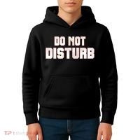 Funny Sayings; Do Not Disturb Kids Hoodie thumb 4