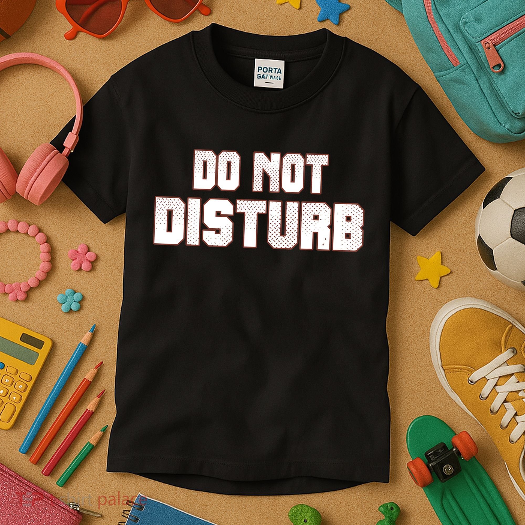 Funny Sayings; Do Not Disturb Kids T-Shirt