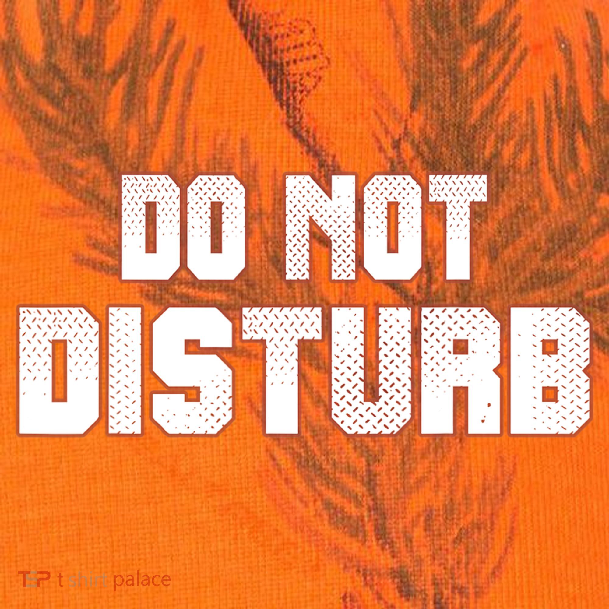 Funny Sayings; Do Not Disturb Kati Licensed 12" Camo Cuffed Beanie