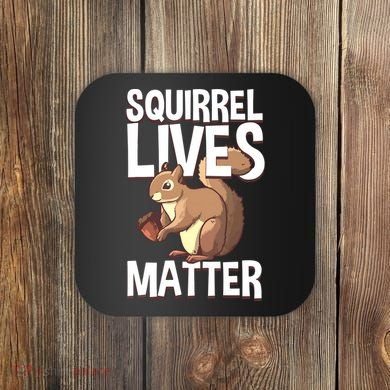 Funny Squirrel Designs For Chipmunk Lovers Coaster