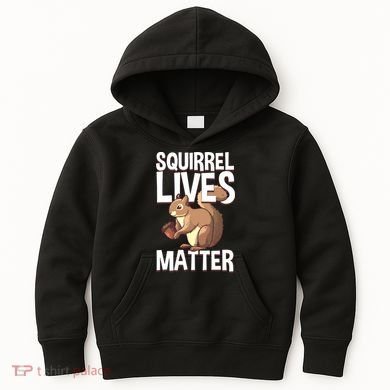 Funny Squirrel Designs For Chipmunk Lovers Kids Hoodie