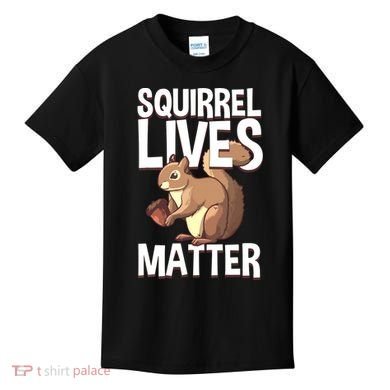 Funny Squirrel Designs For Chipmunk Lovers Kids T-Shirt