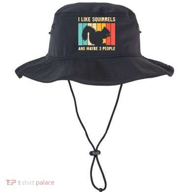 Funny Squirrel Design For Pet Squirrel Lovers Bucket Hat