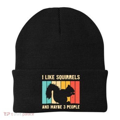 Funny Squirrel Design For Pet Squirrel Lovers Beanie