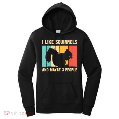 Funny Squirrel Design For Pet Squirrel Lovers Women's Hoodie