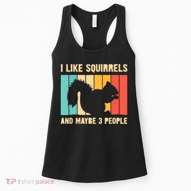 Funny Squirrel Design For Pet Squirrel Lovers Women's Tank Top