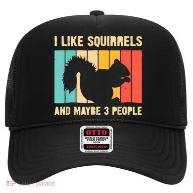 Funny Squirrel Design For Pet Squirrel Lovers Hat