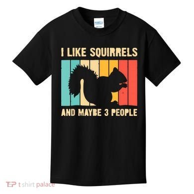 Funny Squirrel Design For Pet Squirrel Lovers Kids T-Shirt