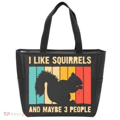 Funny Squirrel Design For Pet Squirrel Lovers Tote Bag