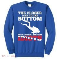 Funny Scuba Diving Flag Dive Quote Scuba Diver Gift Meaningful Gift Sweatshirt thumb 0