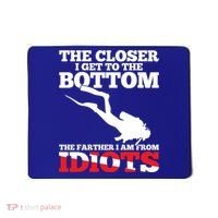 Funny Scuba Diving Flag Dive Quote Scuba Diver Gift Meaningful Gift Mousepad thumb 0