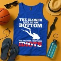 Funny Scuba Diving Flag Dive Quote Scuba Diver Gift Meaningful Gift Tank Top thumb 4