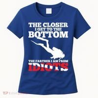 Funny Scuba Diving Flag Dive Quote Scuba Diver Gift Meaningful Gift Women's T-Shirt thumb 0