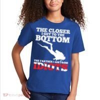 Funny Scuba Diving Flag Dive Quote Scuba Diver Gift Meaningful Gift Kids T-Shirt thumb 2