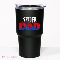 Funny Spider Dad Matching Family Shirts Tumbler thumb 0