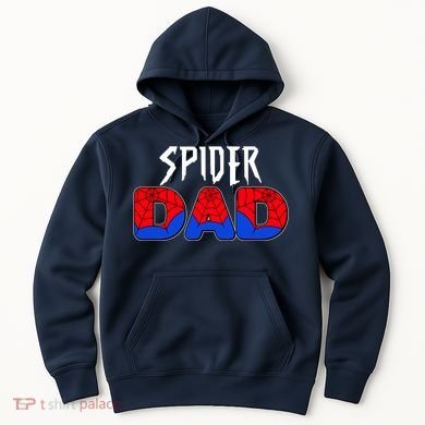 Funny Spider Dad Matching Family Shirts Hoodie
